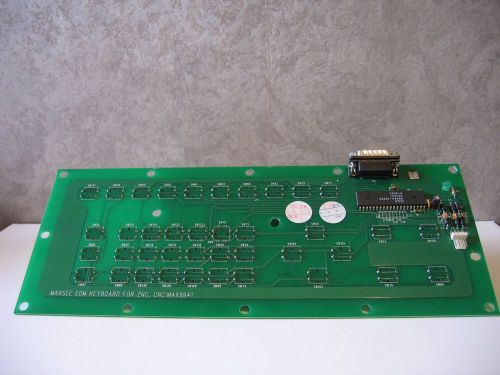 MAXEE EDM Keyboard for ZNC, CNC:MAX9941