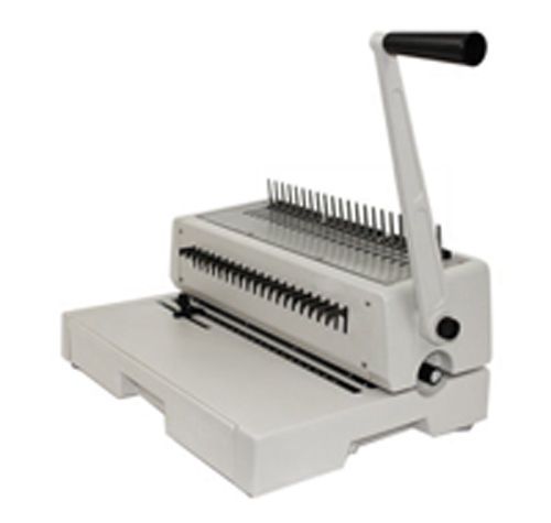 NEW- 210PB Manual Punch &amp; Comb Binding Machine With 21 Dies
