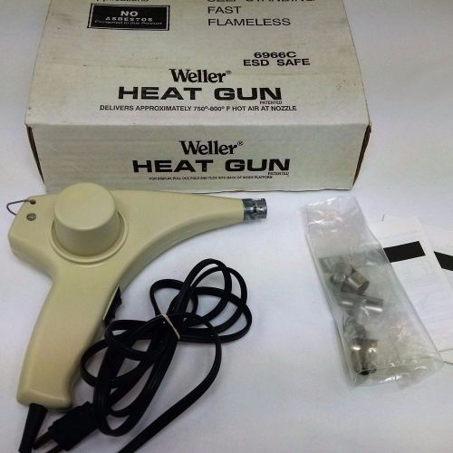 Weller 250 watts electric industrial heat gun 6966c 750-800 degrees for sale