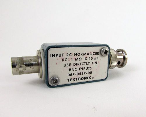 Tektronix 067-0537-00 BNC Input RC Normalizer - 1 Megaohm x 15pF