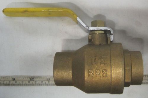 Apollo 94a series 1-1/2&#034; full port brass ball valve  solder ***free shipping*** for sale