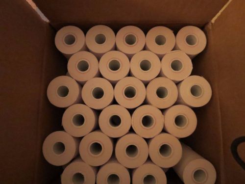 Thermal paper roll receipt x 50 verifone vx520 first data fd400 nurit 800... for sale