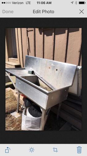 Commercial Size Outdoor Sink