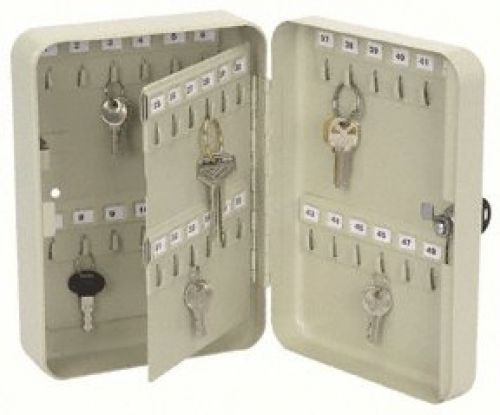 48 Key Locking Safe Box Hook Lock Index Storage Wall Mt by HFT Distributing
