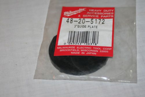 Milwaukee 48-20-5177 3&#034; Guide Plate for Thick Wall Core Bit NEW
