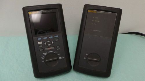 Fluke dsp-2000 cable analyzer and smart remote for sale