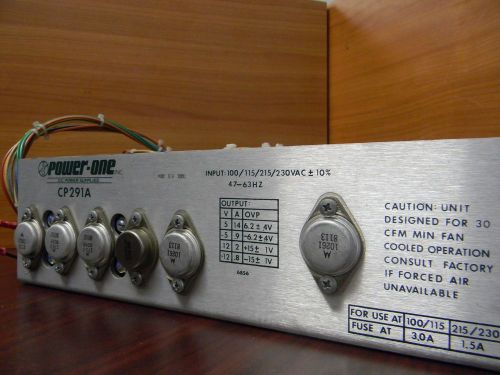POWER-ONE DC POWER SUPPLY CP291A FREE SHIPPING