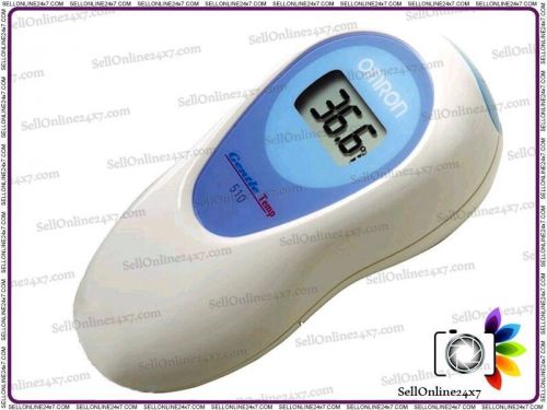 (white) digital omron mc-510 instant infrared ear thermometer suitable for anyon for sale
