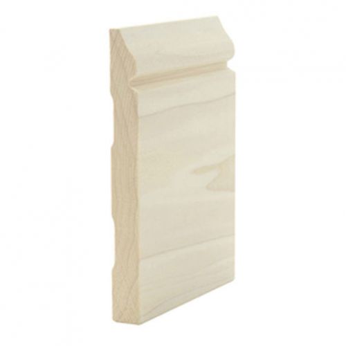 5-1/2&#034; Stain Grade Solid Poplar Arch Base Molding Wood Baseboard Moulding Trim