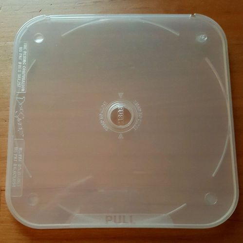 200 NEW CLEAR DISCSAVER SLIM  POLY CD/DVD CASES Clear#4
