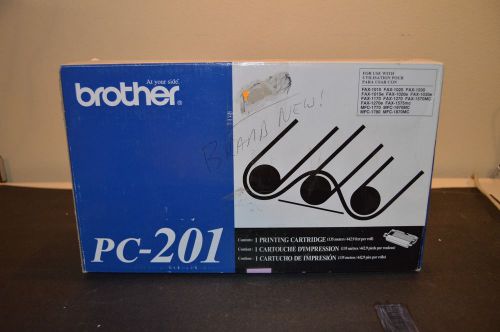 Genuine Brother PC201 PC-201 Printing CartridgeFAX-1010 120 1030 MFC-1770 1970MC