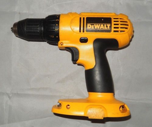 100% FUNCTIONAL ~ DC759 DeWALT 1/2&#034; CORDLESS DRILL / DRIVER 18V ~ BARE TOOL ONLY