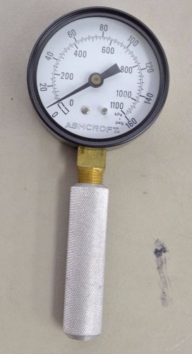 Ashcroft Pressure gauge 0-160 PSIG