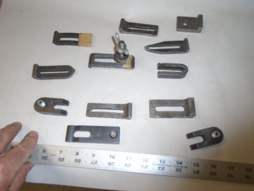 MACHINIST TOOLS LATHE MILL Machinist Lot of Hold Down Block s Clamps Set Up