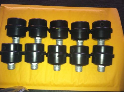 10 air compressor intake filters silencer 1/2&#034; npt metal housing sa142 silencer for sale
