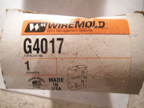 Wiremold G-4017 Steel Raceway Internal Elbow - NEW BUT ORIGINAL BOX DAMAGED