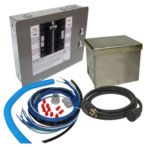 NEW Generac 6295 30-Amp Manual Transfer Switch Kit 10-16 Circuits FREE SHIPPING