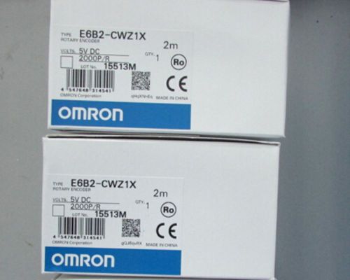 1PC OMRON  rotary encoder E6B2-CWZ1X 2000P/R 5V DC 2m  NEW In Box