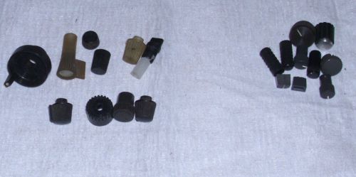 Lot of 20 knobs knob various used.