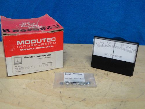 MODUTEC * DC AMPERES * 0-300 * MODEL ES-100MV * NEW IN THE BOX