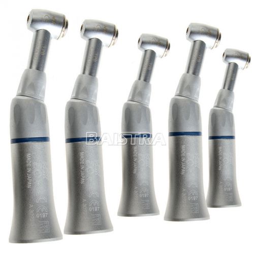 5 X Dental Low Speed Handpiece NSK Style Push Button Contra Angle
