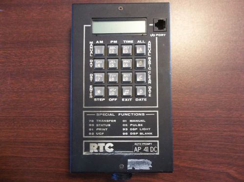 RTC Auto Prompt AP41 DC 4 Circuit Digital LCD Time Switch