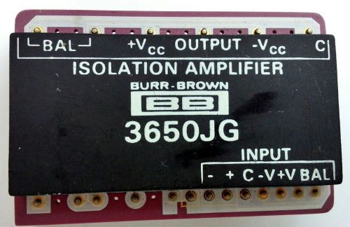 Burr-Brown Optically-Coupled Linear Isolation Amplifier 3650JG