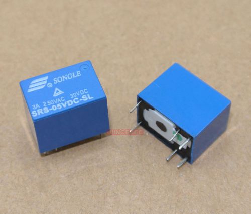 10pcs Signal Relay SPDT 1A switching 5V coil (OR 12V)