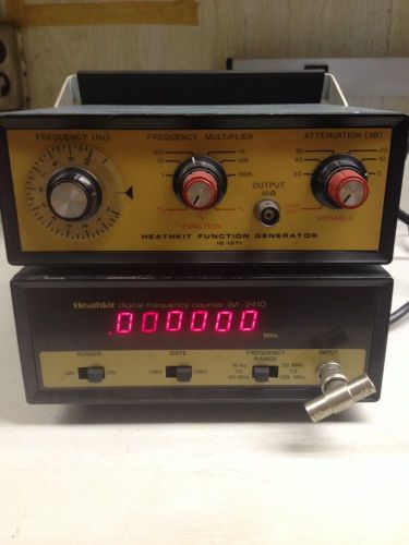 Frequency Counter And Frequency Generator