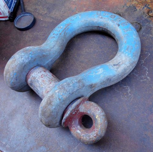CROSBY WLL 25 TON SHACKLE / CLEVIS, 1-3/4&#034; &#034; PIN MADE IN USA