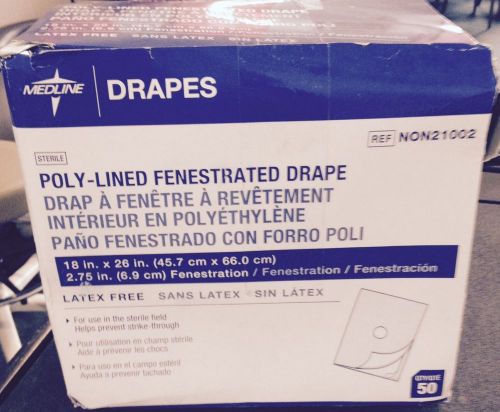 Medline Disposable Drapes - NON21002 - Box of 50 Drapes