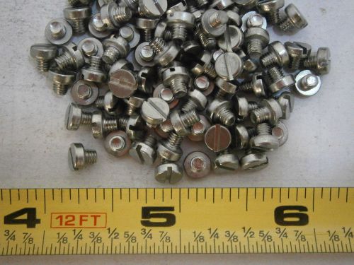 Machine screws m3-0.5 x 3 slotted cheese head stainless steel lot of 24 #2818a for sale