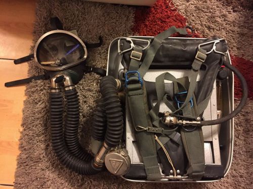 PRE OWNED DRAGER BG-174 BREATHING RESCUE EQUIPMENT AIR SUPLY GERMANY MADE