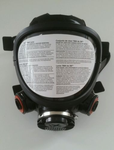 3M 7800S-M Full Facepiece Silicone Mask Respirator - Medium NIB