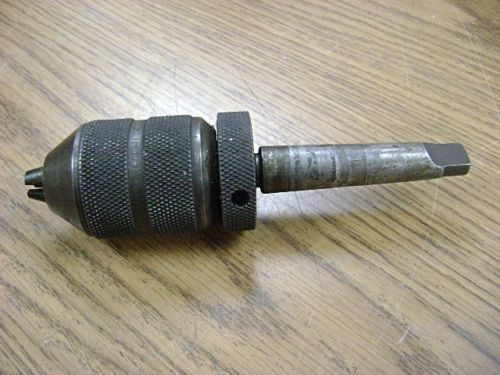 Jacobs 0-3/8&#034; Capacity Keyless Drill Chuck With #2 Morse Taper Adapter