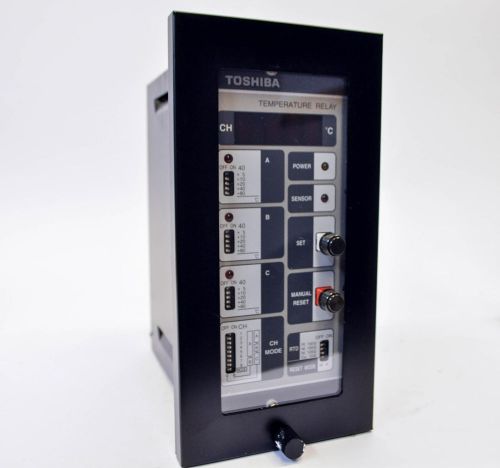 Toshiba RTM20-CI -20-200 C 100-120VAC/DC Contact Ratings C300 Temperature Relay