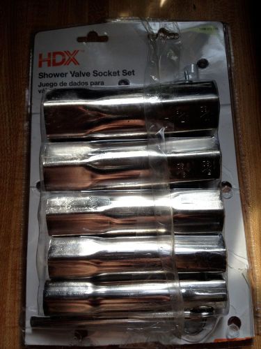 HDX Shower Valve Socket Set Model 1000 012 741