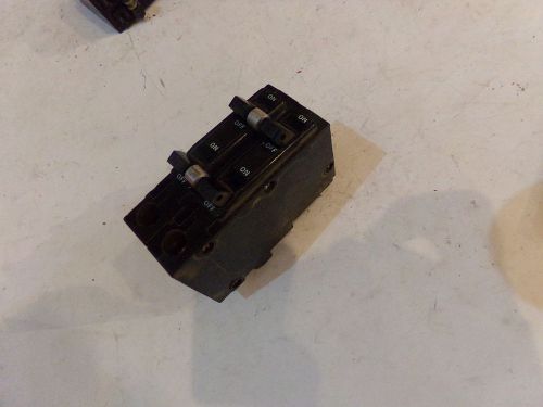 Square d type qot circuit breaker 2 pole 20 amp qot22020 - used for sale