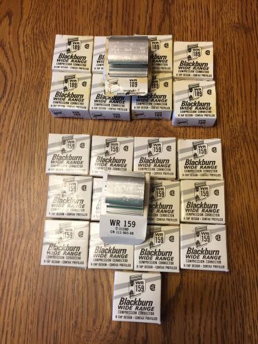 Blackburn Set of 14=WR159 and 9=WR189 Wide Range Compression Connector NOS