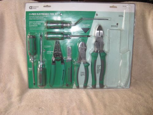 COMMERCIAL ELECTRIC 11 PIECE ELECTRICIAN&#039;S TOOL SET Missing 2 tools