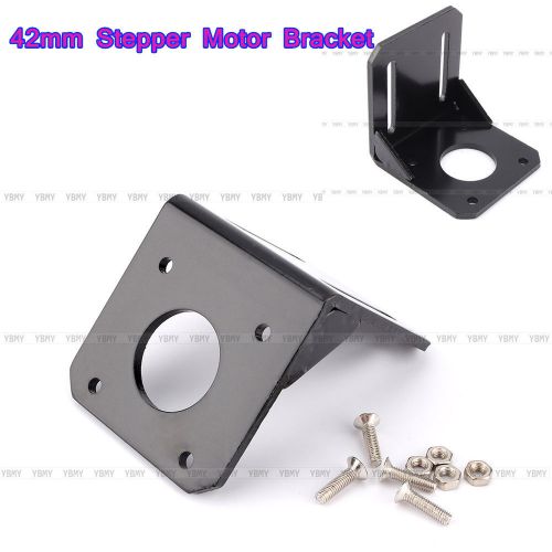Hot 1pcs alloy steel mounting bracket for 42mm nema17 stepper motor with screws for sale