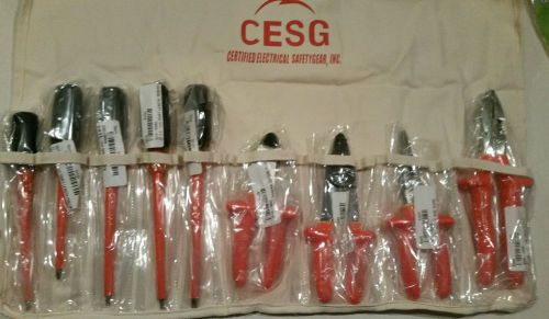 CESG 1000V Electrical Tool Kit, 9 Pieces Not Klein