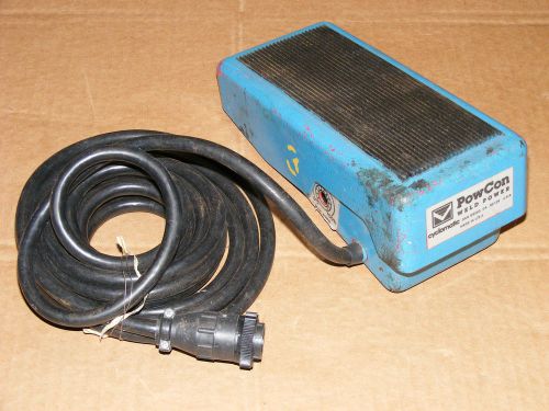 Powcon/Cyclomatic TIG Welder/Welding Amp Pedal (14 Pin)