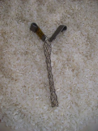eLECTRICAL TOOL VINTAGE NOS HARVEY HUBBELL OFFSET EYE WIRE MESH PULLING GRIP ??