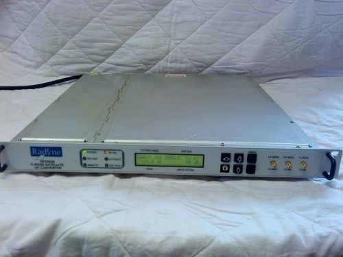 Radyne SFC6400 C-Band Satellite Sat RF IF UpConverter 5845.000 - 6425.000