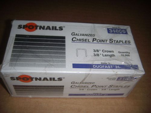 Duo-fast-310006 c-staples-31-series-3-8-crown-x-3-8-length 10,000 for sale