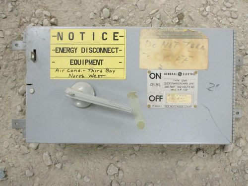 Ge general electric type qmr thfp364 200 amp for sale