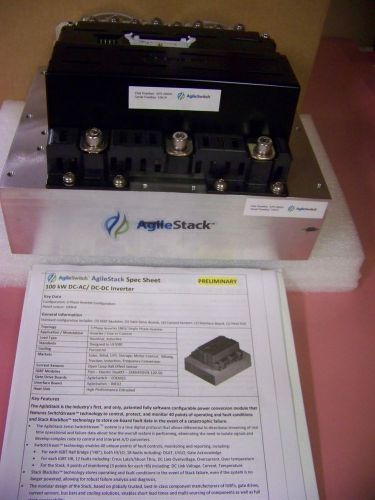 AGILE POWER STACK 3 PHASE (APS-00001) 100 kW DC-AC Inverter/ DC-DC Converter