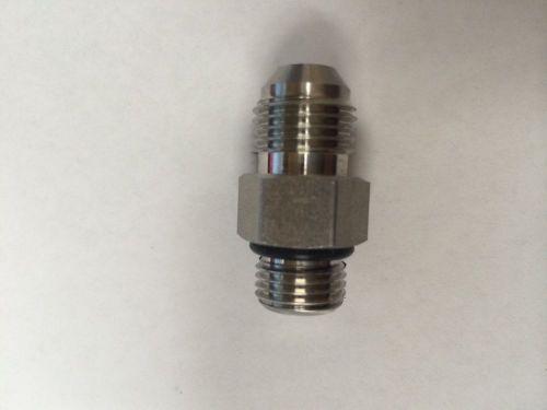 New #4 (1/4&#034;) orb x #6 (3/8&#034;) male jic fitting 316ss for sale