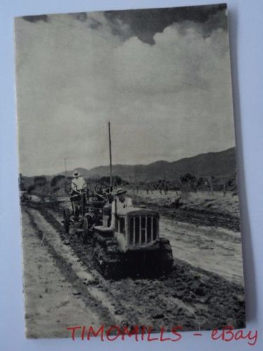 1930 Caterpillar Tractor Company Good Roads Catalog Brochure Vintage San Leandro